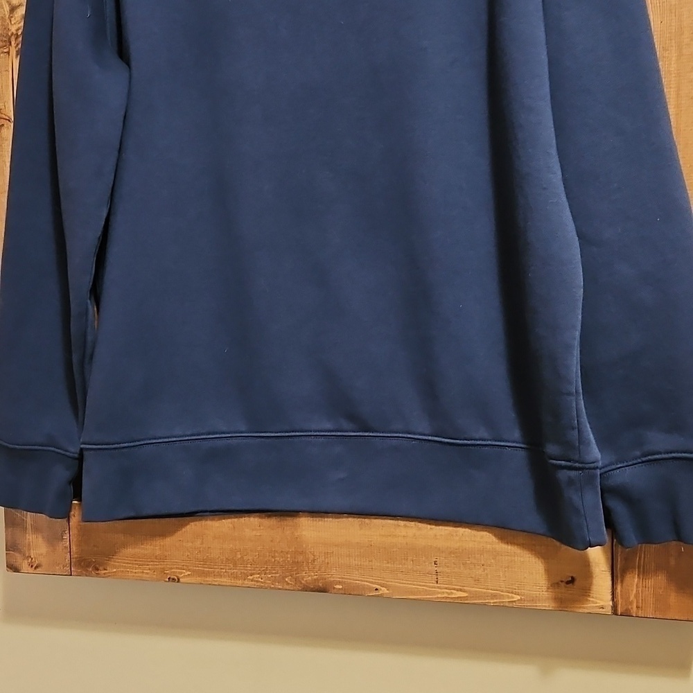 Levi's Unisex Blue Crewneck Cotton Blend Sweatshirt Size Large - Picture 4 of 14